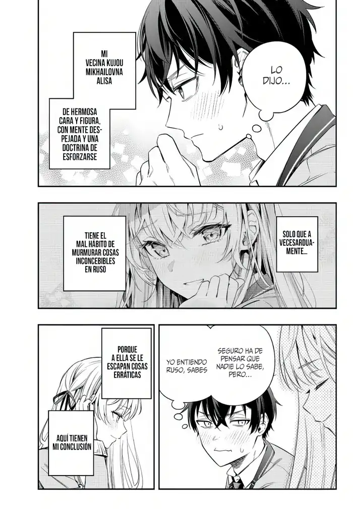 Alya-san, Quien Se Sienta A Mi Lado, A Veces Susurra Cosas Dulces en Ruso.ㅤ - Capítulo 2 - Página 8 - LectorTMOo