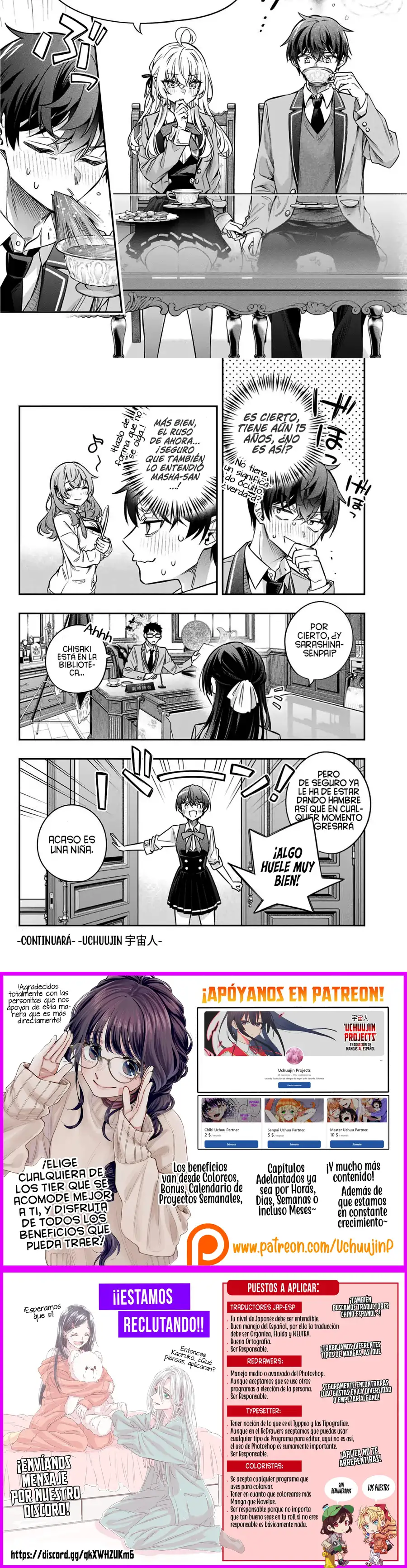 Alya-san, Quien Se Sienta A Mi Lado, A Veces Susurra Cosas Dulces en Ruso.ㅤ - Capítulo 39 - Página 4 - LectorTMOo