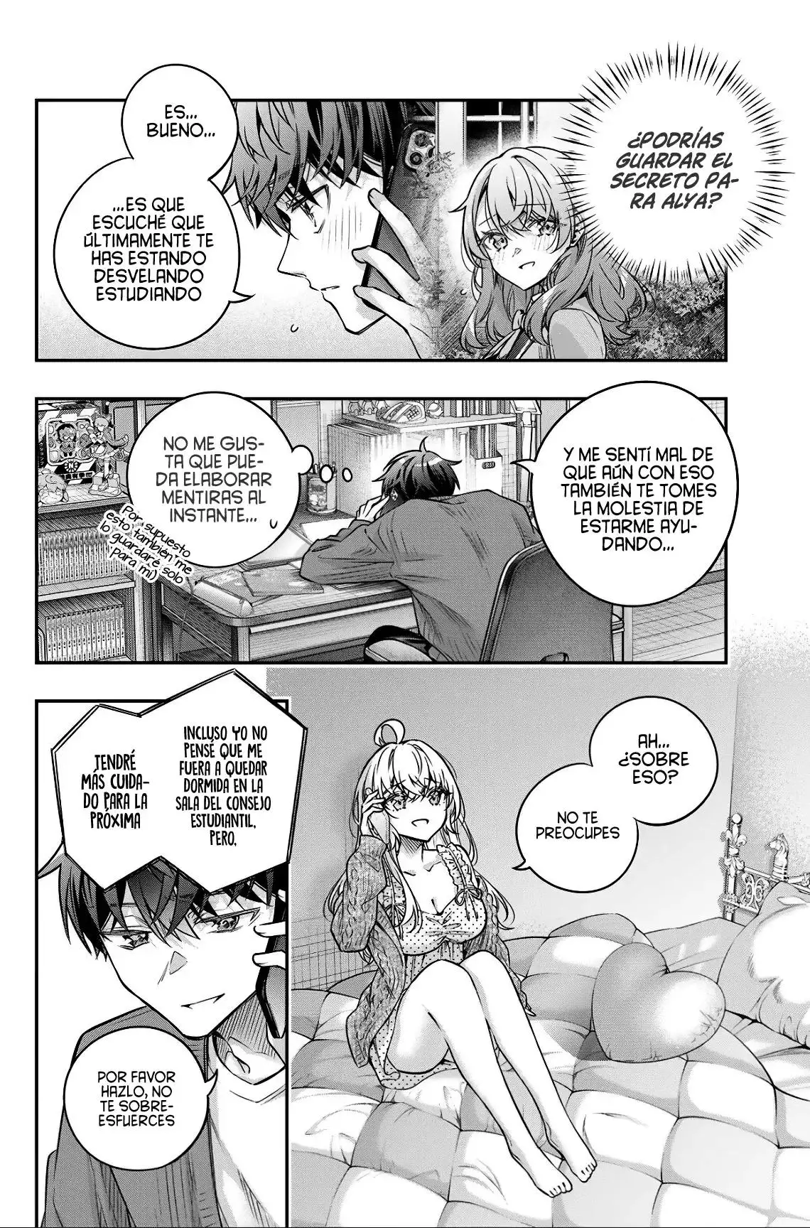 Alya-san, Quien Se Sienta A Mi Lado, A Veces Susurra Cosas Dulces en Ruso.ㅤ - Capítulo 82 - Página 12 - LectorTMOo