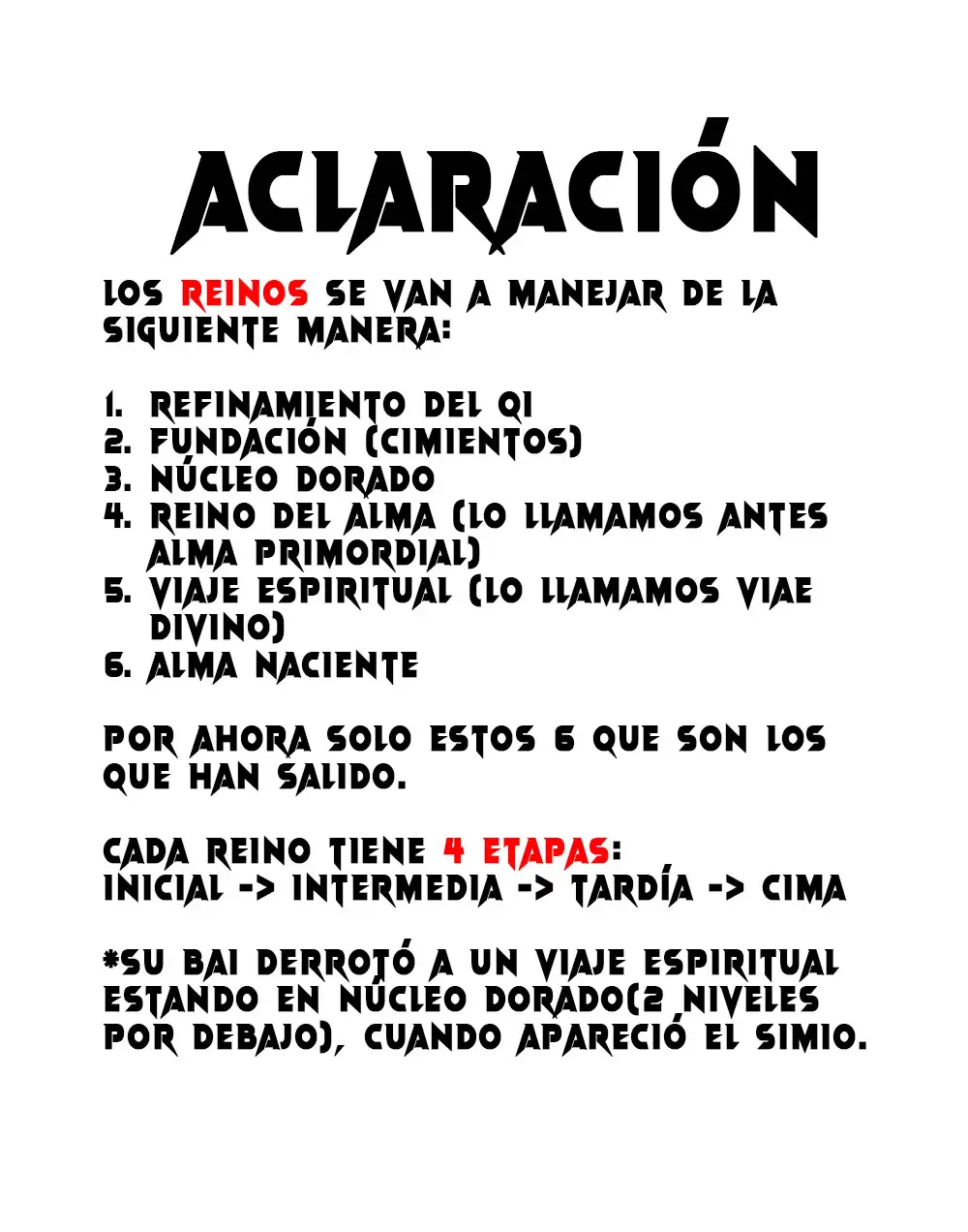Apocalipsis: El Estandarte del Rey Humano inclina a todas las discipulas - Capítulo 58 - Página 17 - LectorTMOo