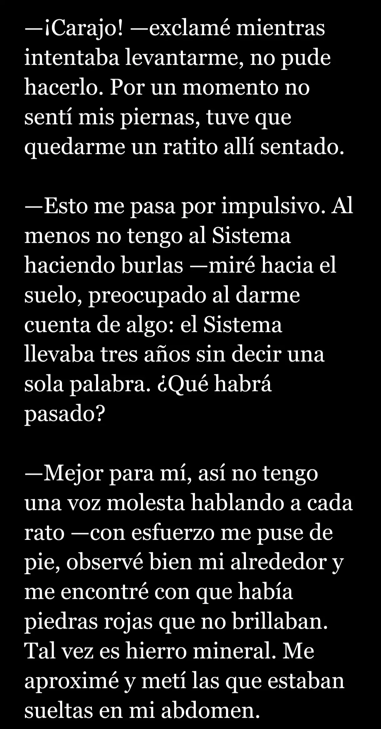 Aquella vez que reencarne como una piedra (Novela) - Capítulo 15 - Página 6 - LectorTMOo