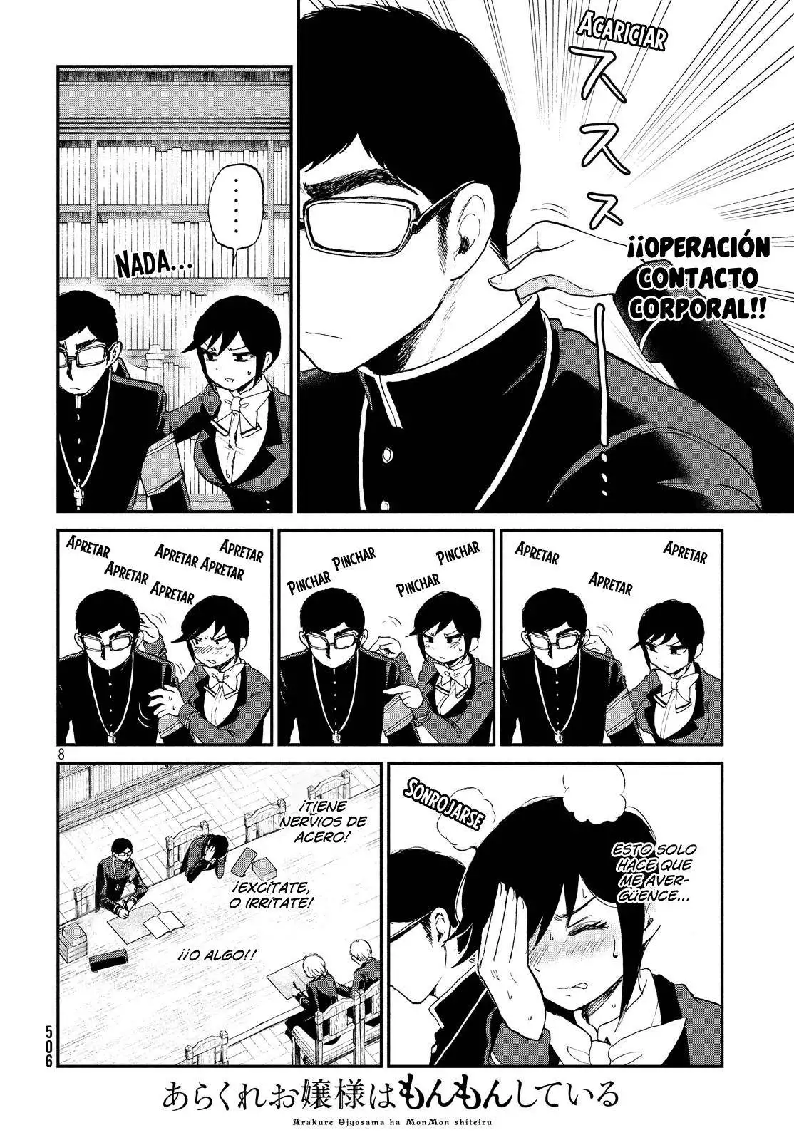 Arakure Ojousama Wa MonMon Shiteiru capítulo 10 página 8