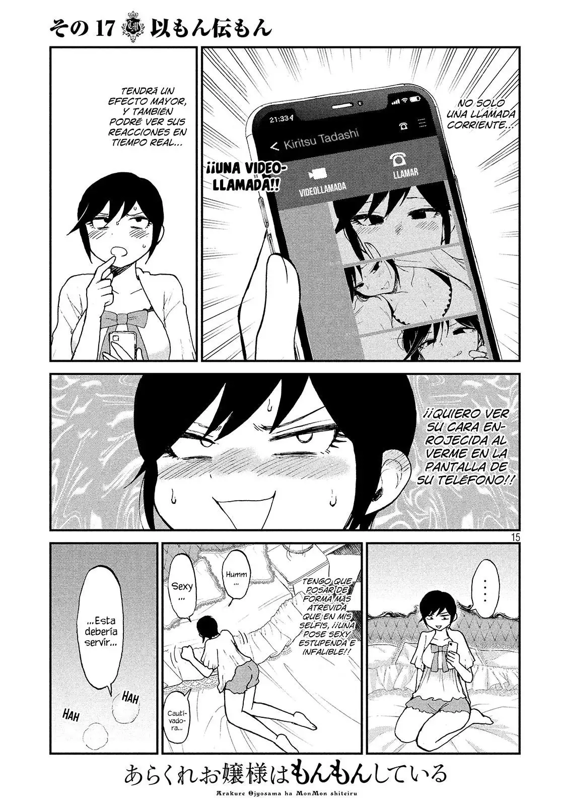 Arakure Ojousama Wa MonMon Shiteiru capítulo 17 página 17