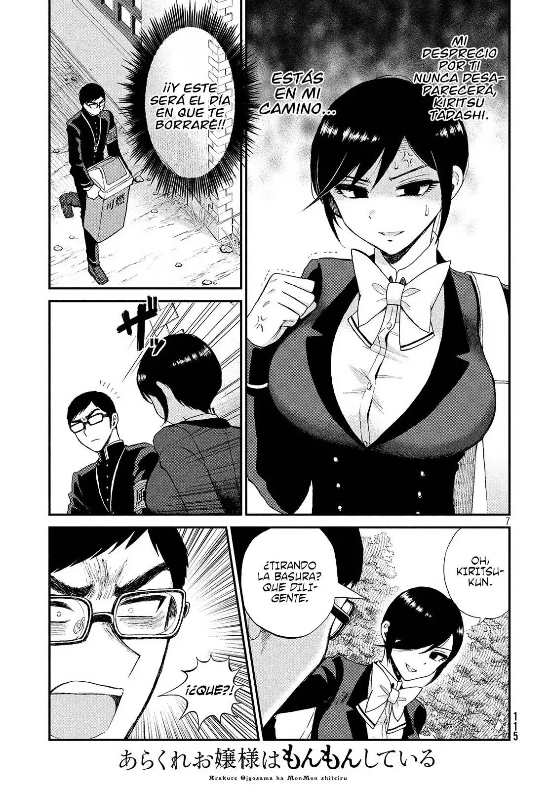 Arakure Ojousama Wa MonMon Shiteiru capítulo 2 página 7