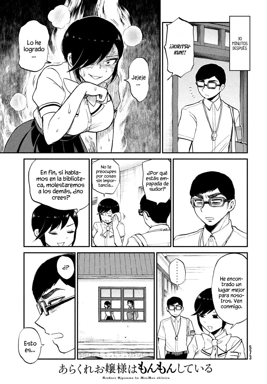 Arakure Ojousama Wa MonMon Shiteiru capítulo 21 página 8