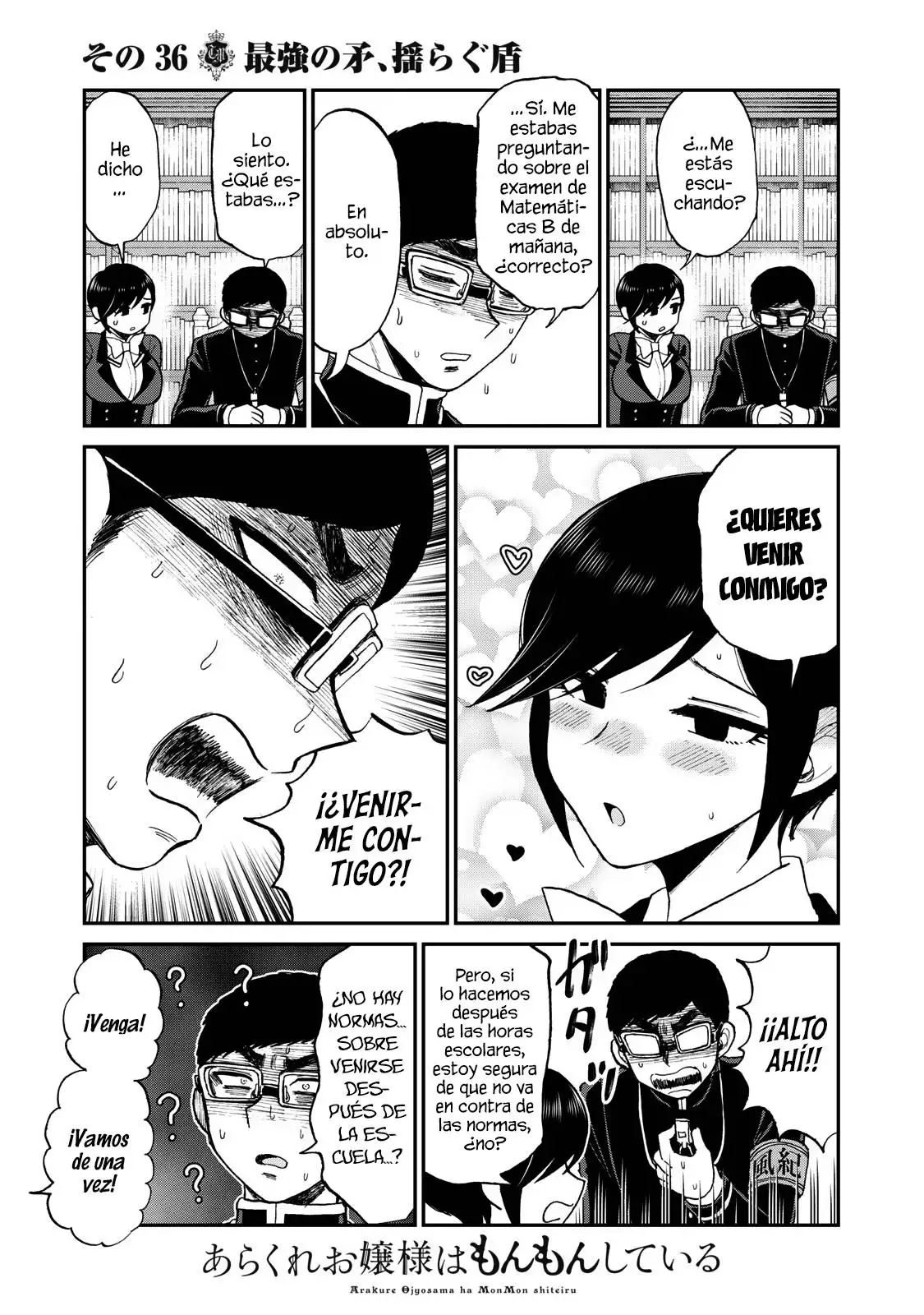 Arakure Ojousama Wa MonMon Shiteiru capítulo 36 página 10