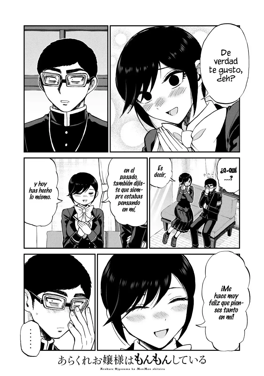 Arakure Ojousama Wa MonMon Shiteiru capítulo 37 página 7