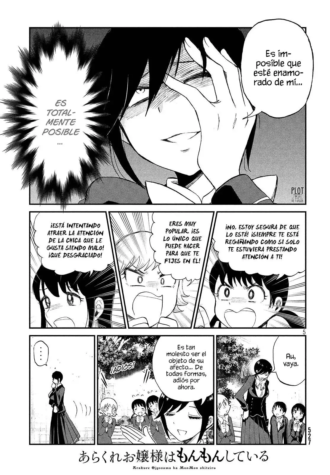 Arakure Ojousama Wa MonMon Shiteiru capítulo 6 página 5