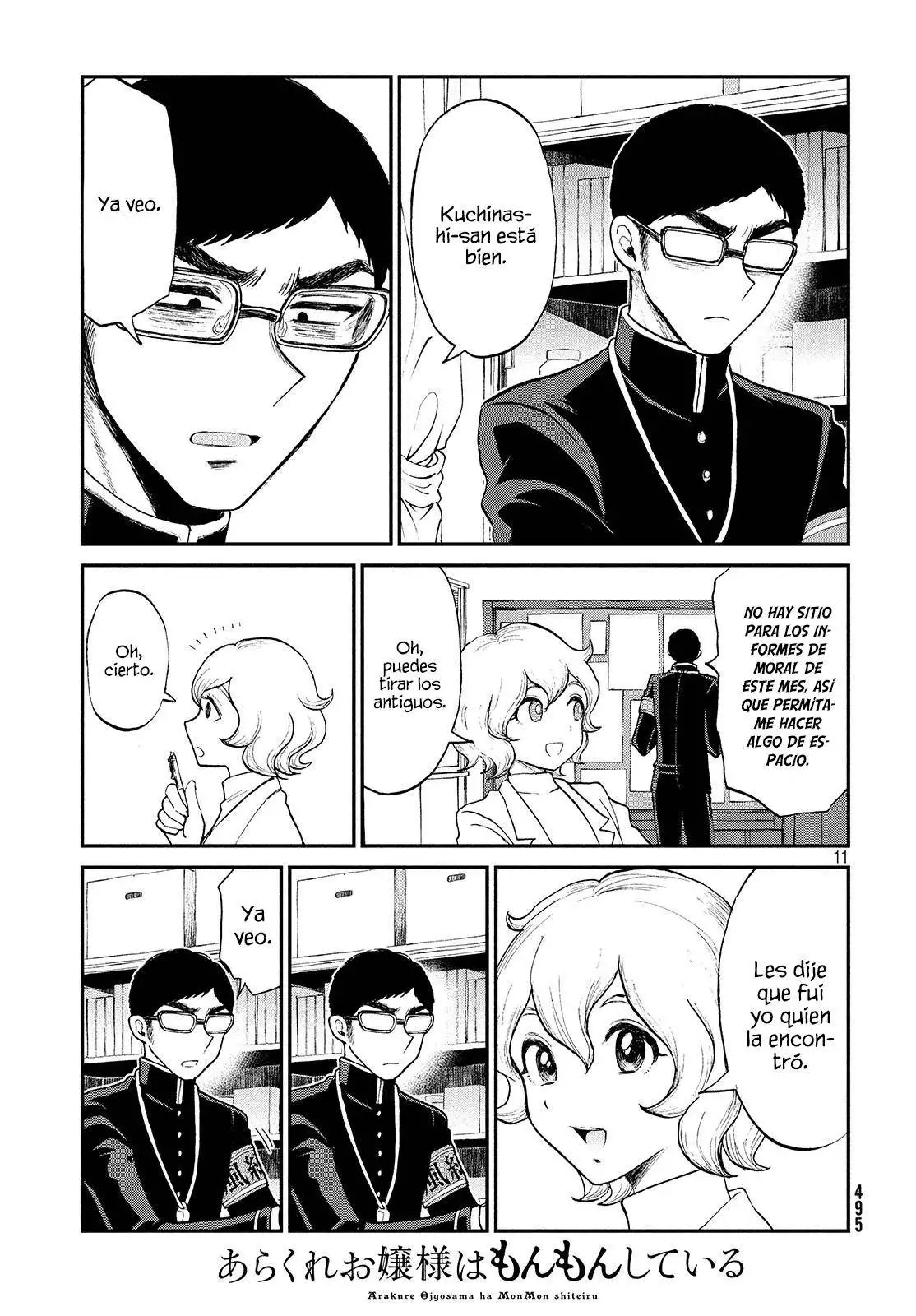 Arakure Ojousama Wa MonMon Shiteiru capítulo 7 página 11