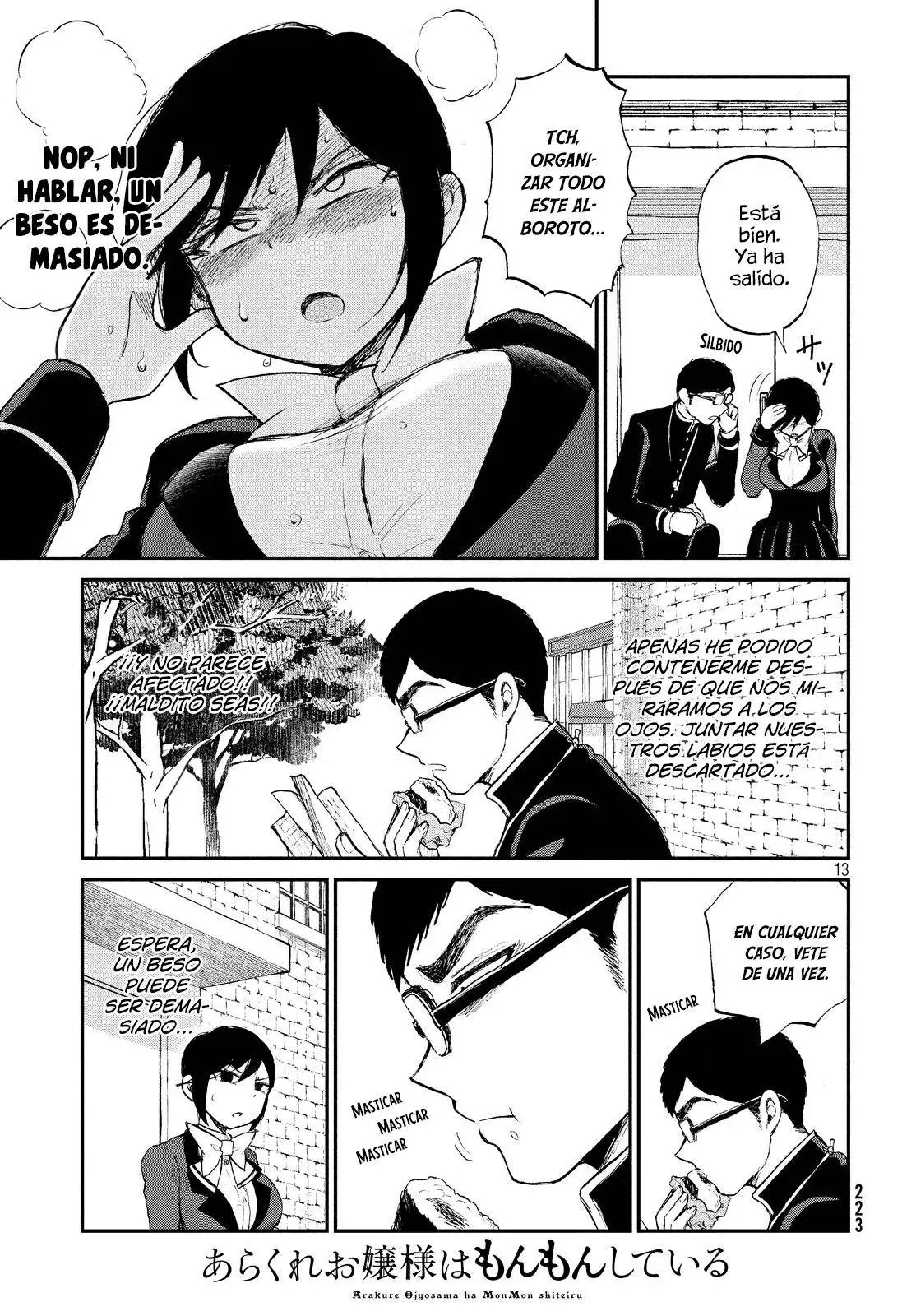 Arakure Ojousama Wa MonMon Shiteiru capítulo 9 página 13