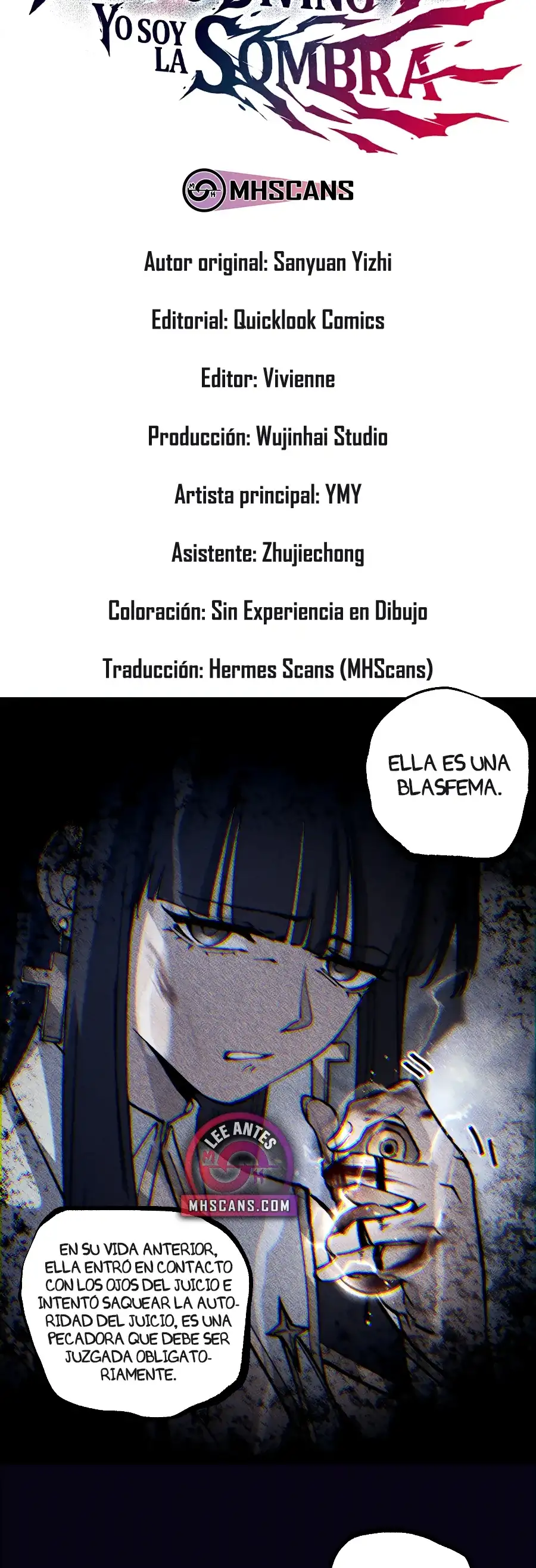 Asesino Divino, Yo Soy la Sombra - Capítulo 107 - Página 4 - LectorTMOo