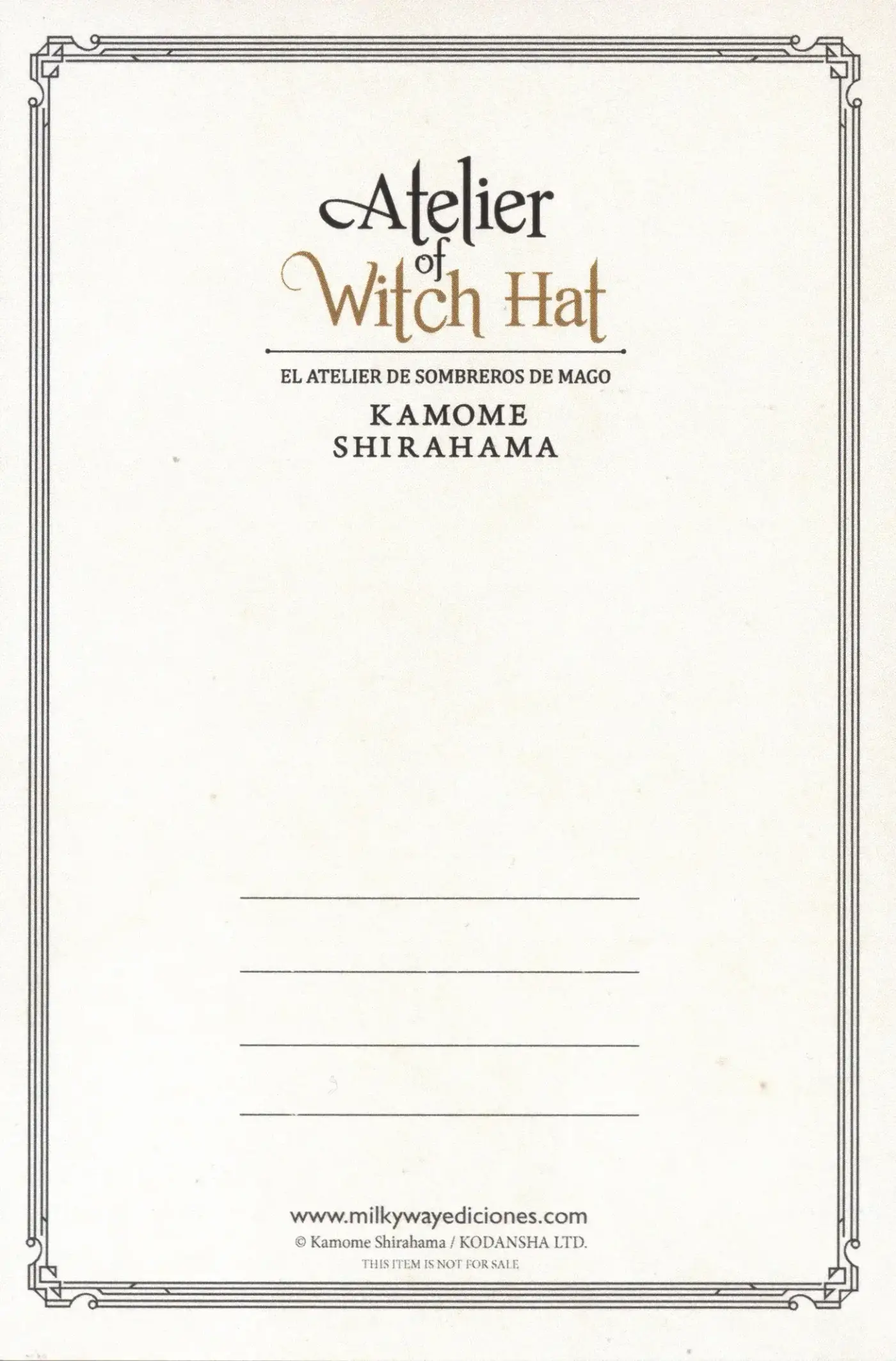 Atelier of Witch Hat - Capítulo 51 - Página 33 - LectorTMOo