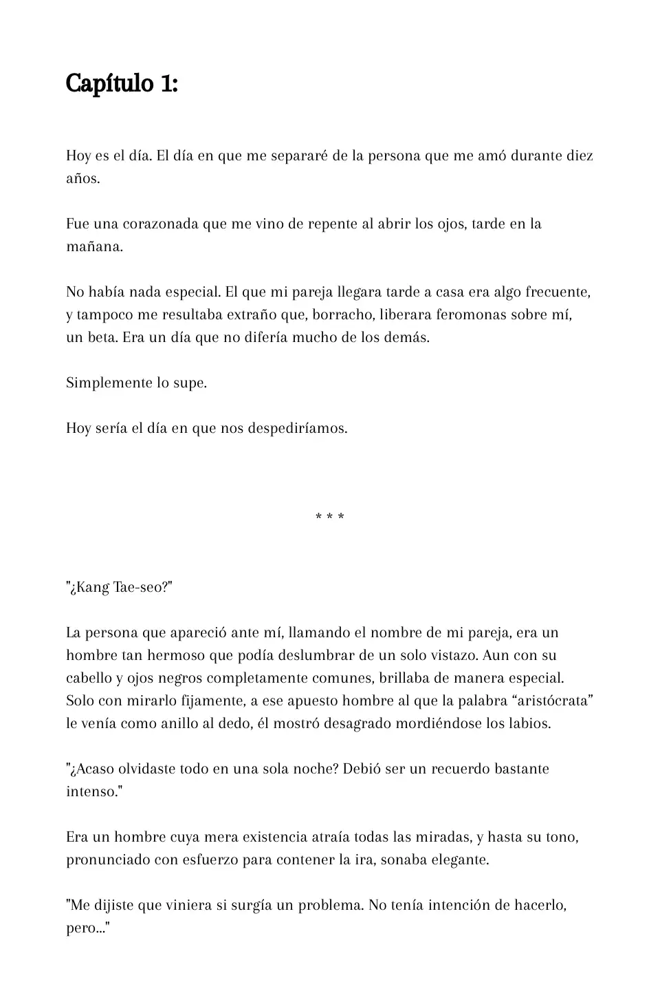 Aunque soy un secundario, soy el primer amor del protagonista (Novela) - Capítulo 1 - Página 4 - LectorTMOo
