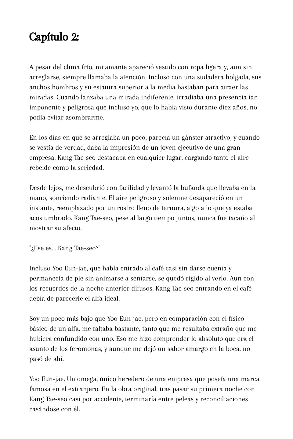 Aunque soy un secundario, soy el primer amor del protagonista (Novela) - Capítulo 2 - Página 4 - LectorTMOo