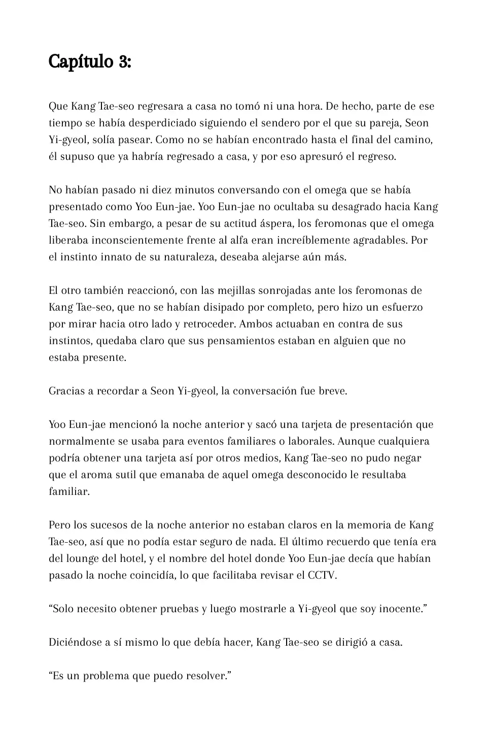 Aunque soy un secundario, soy el primer amor del protagonista (Novela) - Capítulo 3 - Página 4 - LectorTMOo