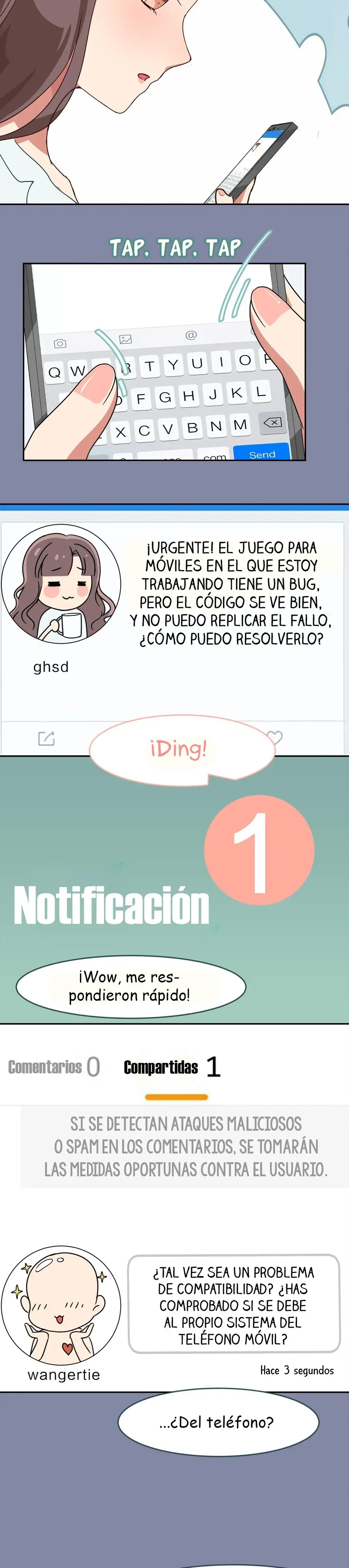 ¡Ayuda! Debido A Un BUG, Las Hermosas Chicas Del Juego Me Acosan - Capítulo 12 - Página 14 - LectorTMOo