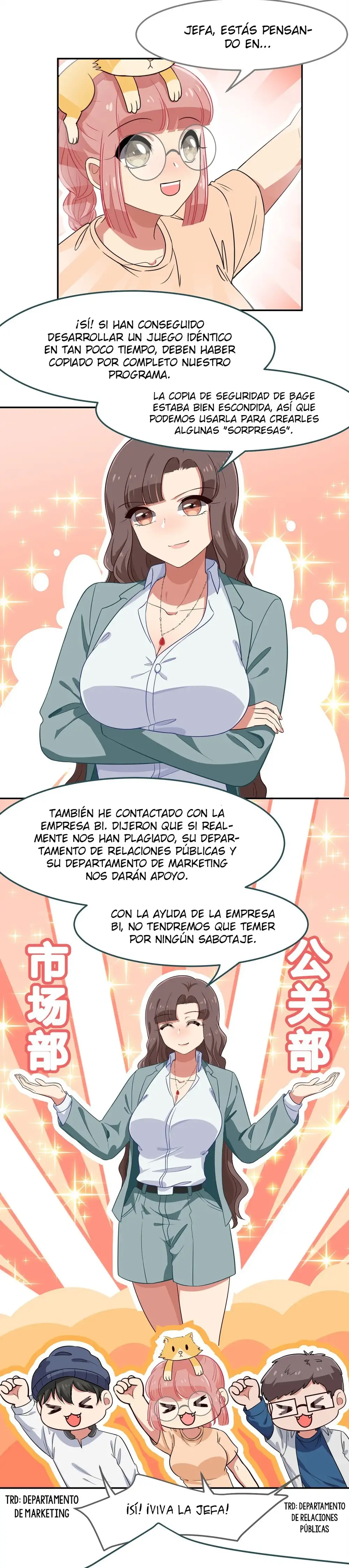 ¡Ayuda! Debido A Un BUG, Las Hermosas Chicas Del Juego Me Acosan - Capítulo 32 - Página 7 - LectorTMOo