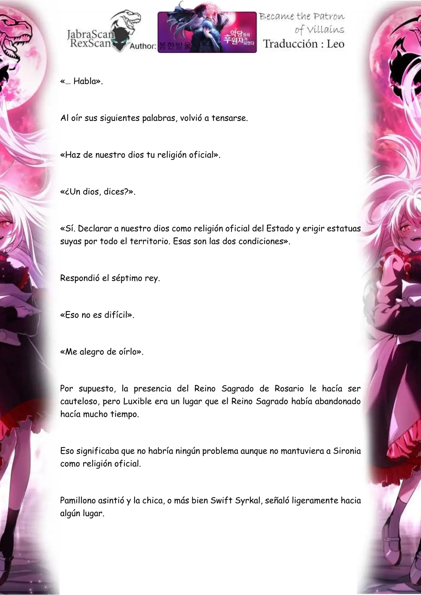 Became the Patron of Villains (Novela) - Capítulo 144 - Página 7 - LectorTMOo