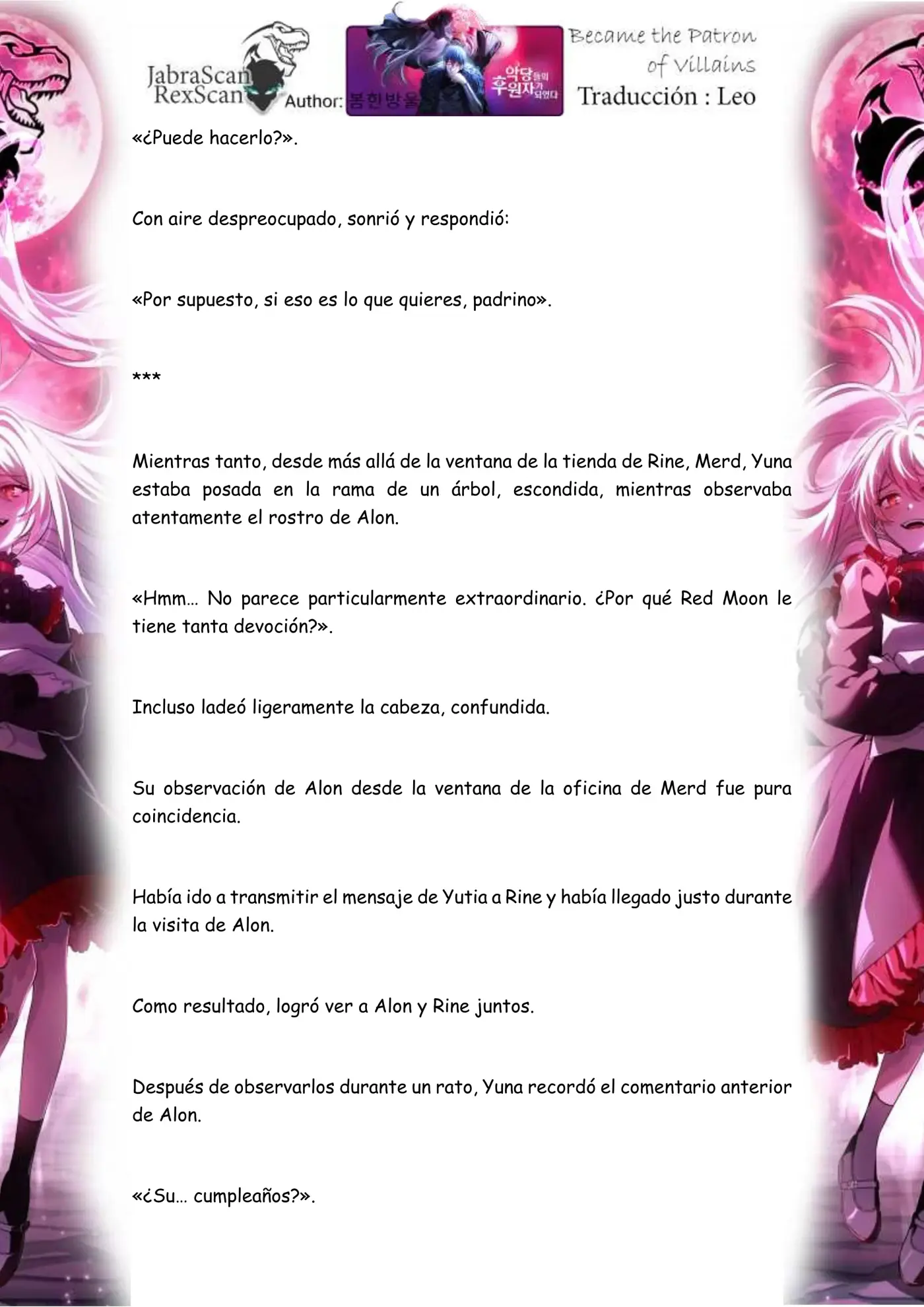 Became the Patron of Villains (Novela) - Capítulo 145 - Página 10 - LectorTMOo