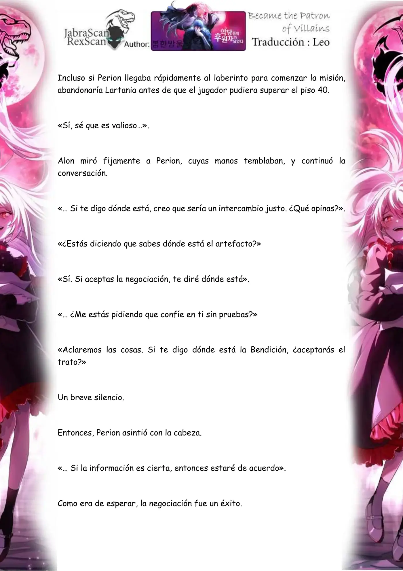 Became the Patron of Villains (Novela) - Capítulo 146 - Página 5 - LectorTMOo