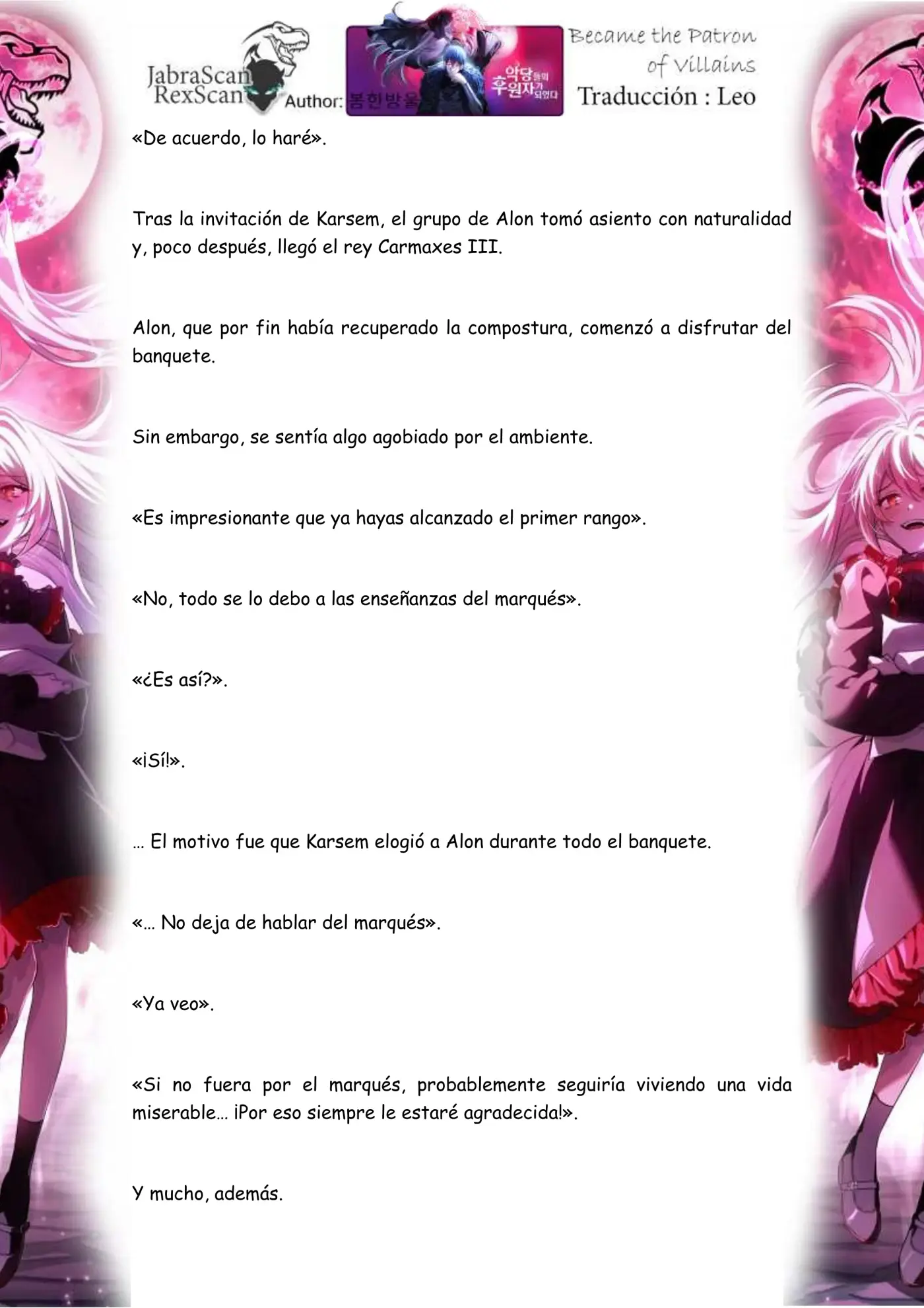Became the Patron of Villains (Novela) - Capítulo 150 - Página 4 - LectorTMOo
