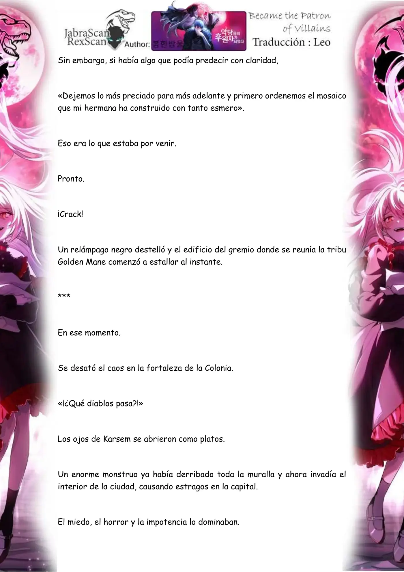 Became the Patron of Villains (Novela) - Capítulo 151 - Página 8 - LectorTMOo