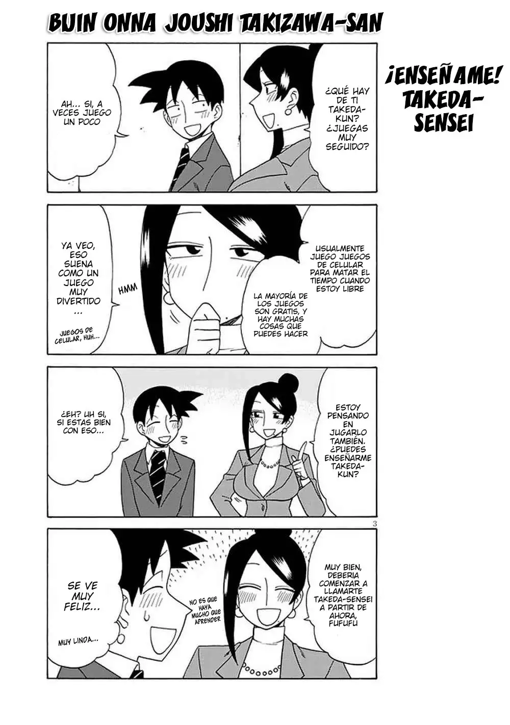 Bijin Onna Joushi Takizawa-san - Capítulo 104 - Página 4 - LectorTMOo