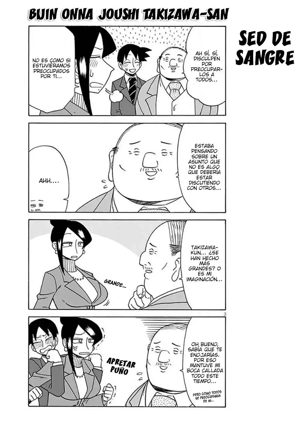 Bijin Onna Joushi Takizawa-san - Capítulo 105 - Página 4 - LectorTMOo