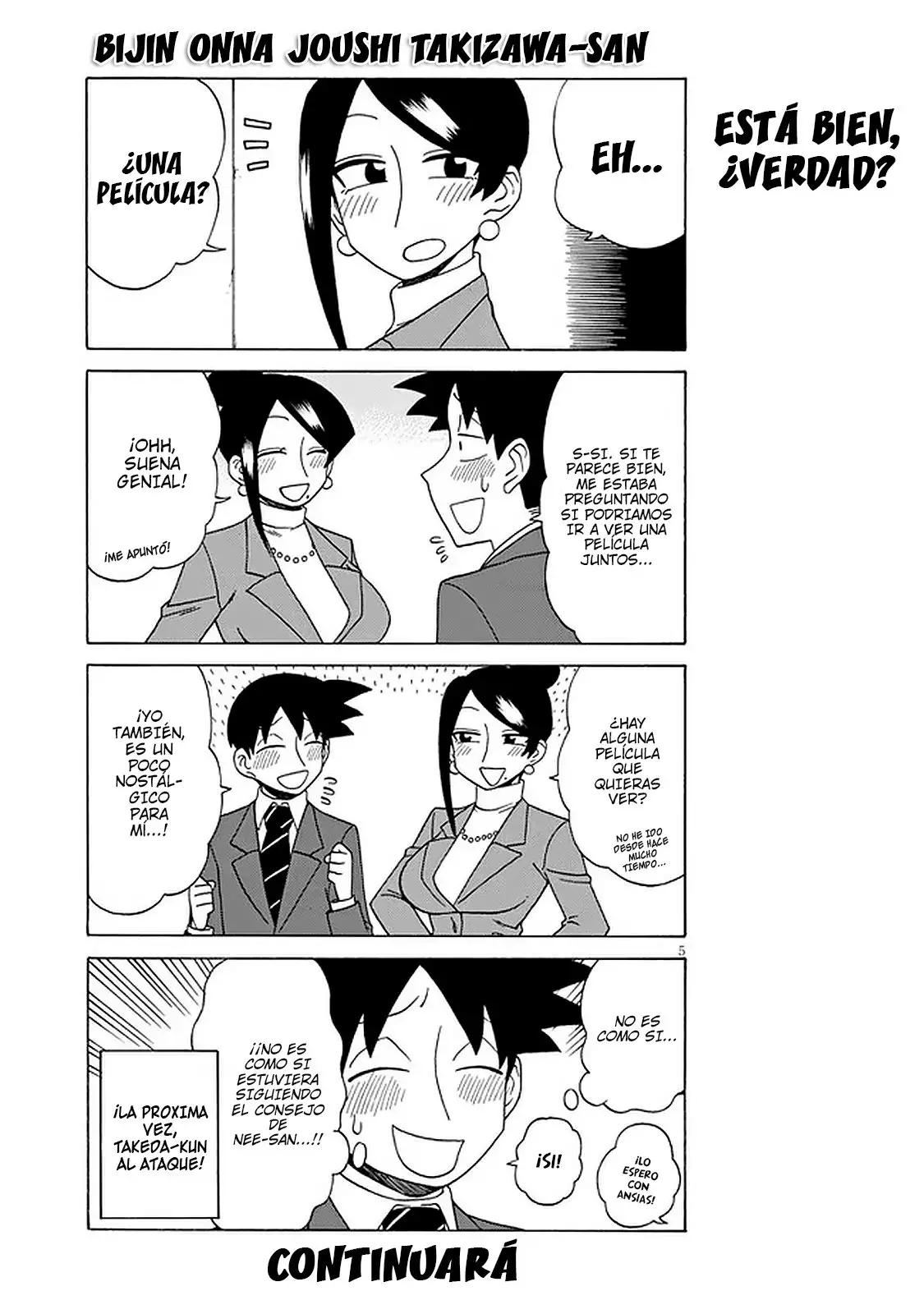 Bijin Onna Joushi Takizawa-san - Capítulo 108 - Página 6 - LectorTMOo