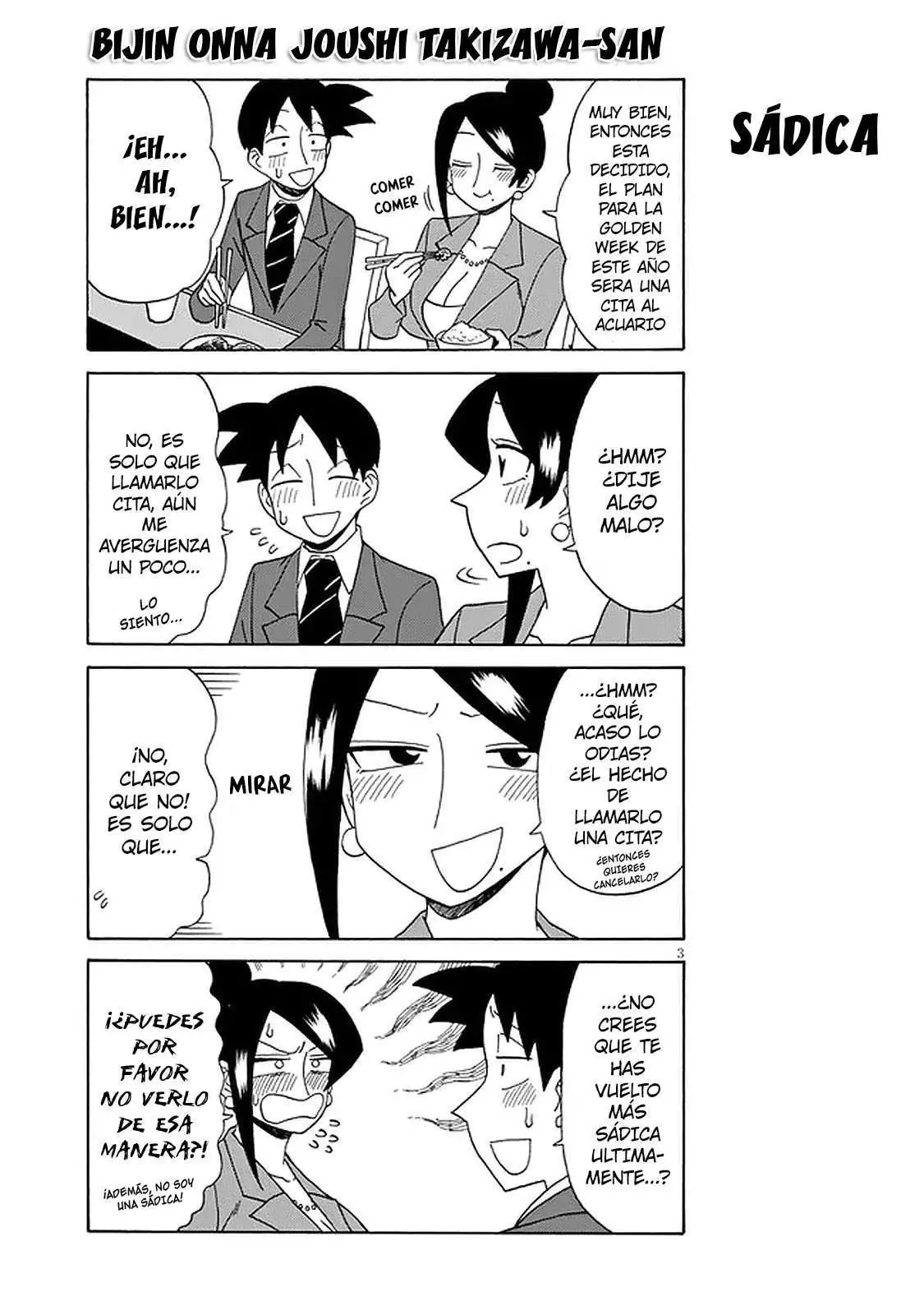 Bijin Onna Joushi Takizawa-san - Capítulo 115 - Página 4 - LectorTMOo
