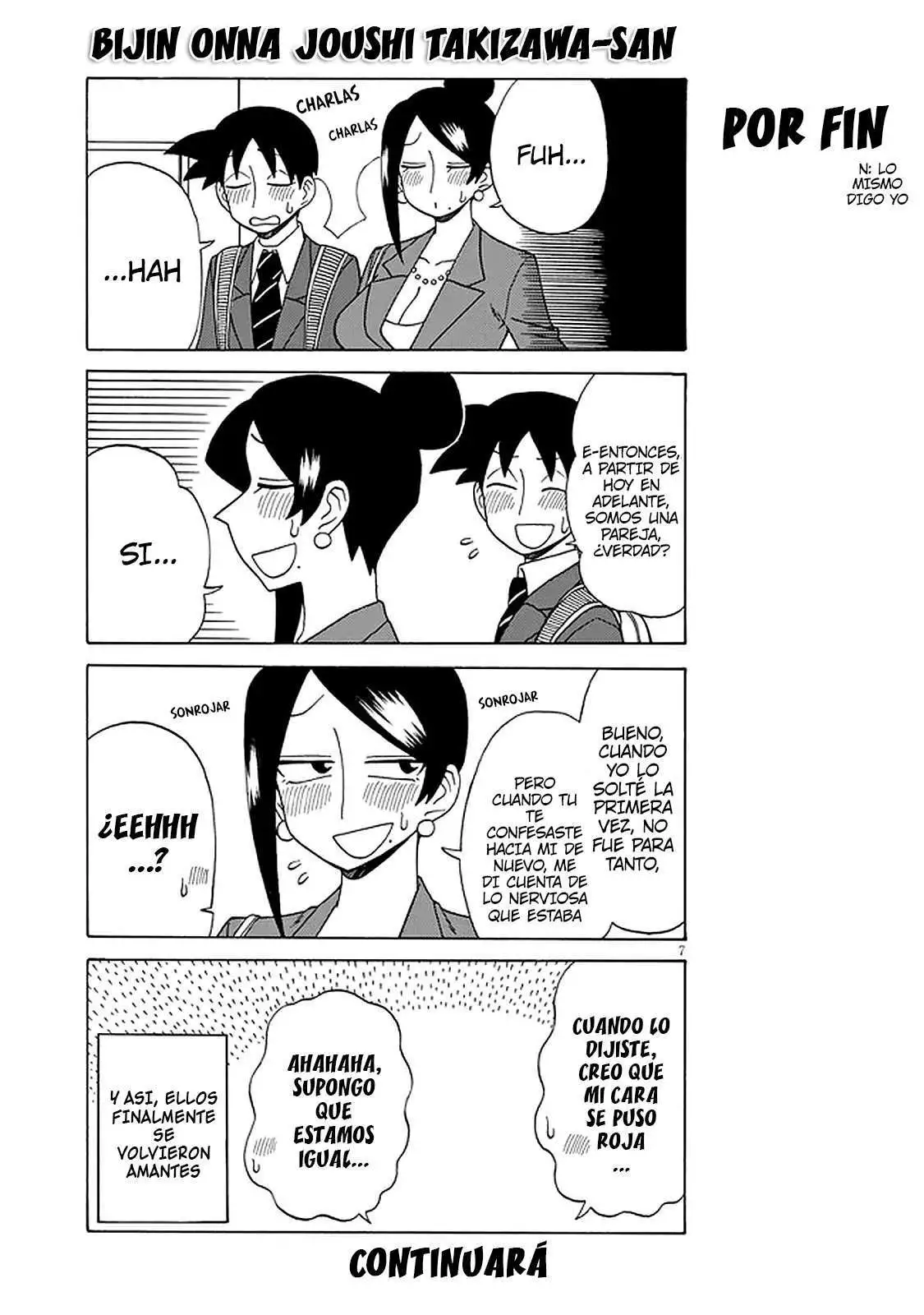 Bijin Onna Joushi Takizawa-san - Capítulo 118 - Página 8 - LectorTMOo