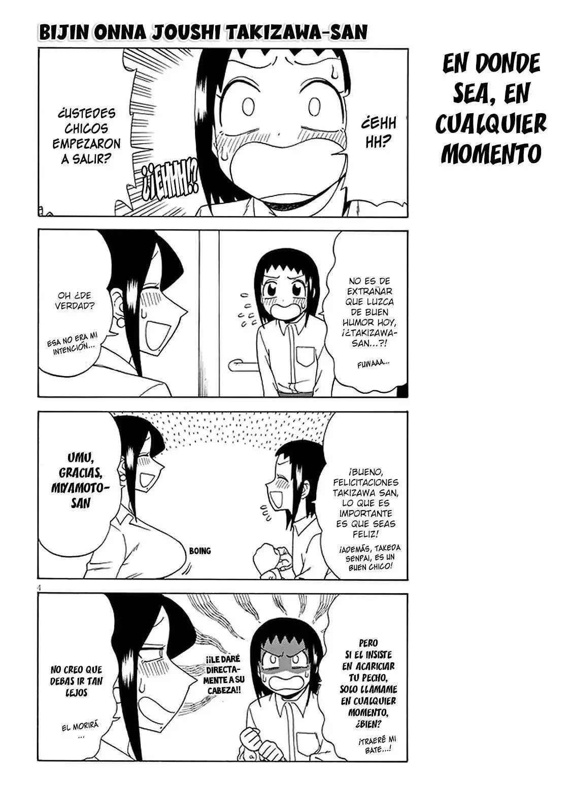 Bijin Onna Joushi Takizawa-san - Capítulo 119 - Página 5 - LectorTMOo