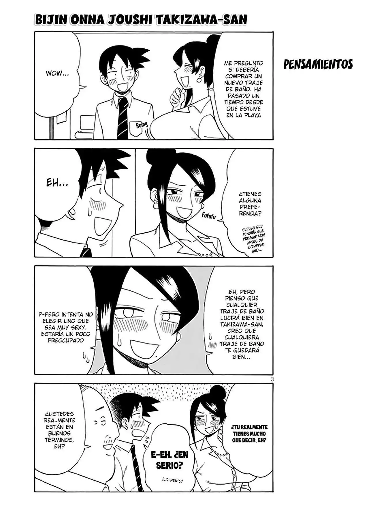 Bijin Onna Joushi Takizawa-san - Capítulo 120 - Página 4 - LectorTMOo