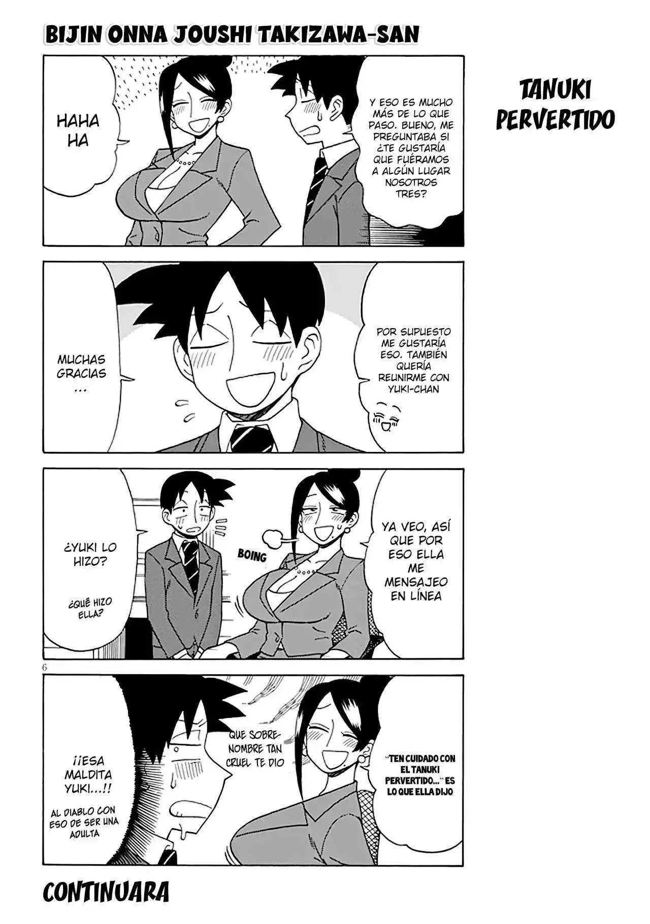 Bijin Onna Joushi Takizawa-san - Capítulo 123 - Página 7 - LectorTMOo