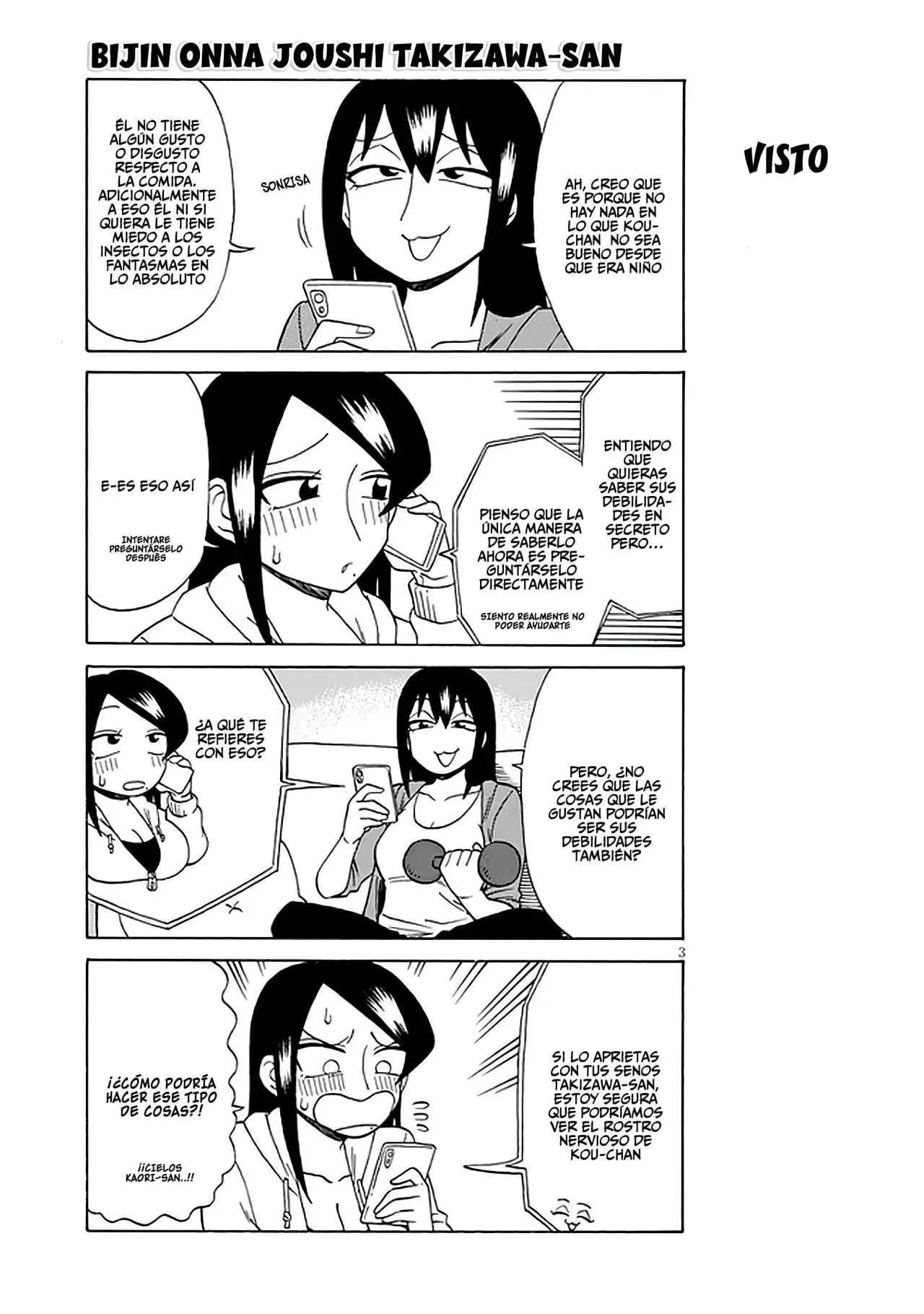 Bijin Onna Joushi Takizawa-san - Capítulo 126 - Página 4 - LectorTMOo