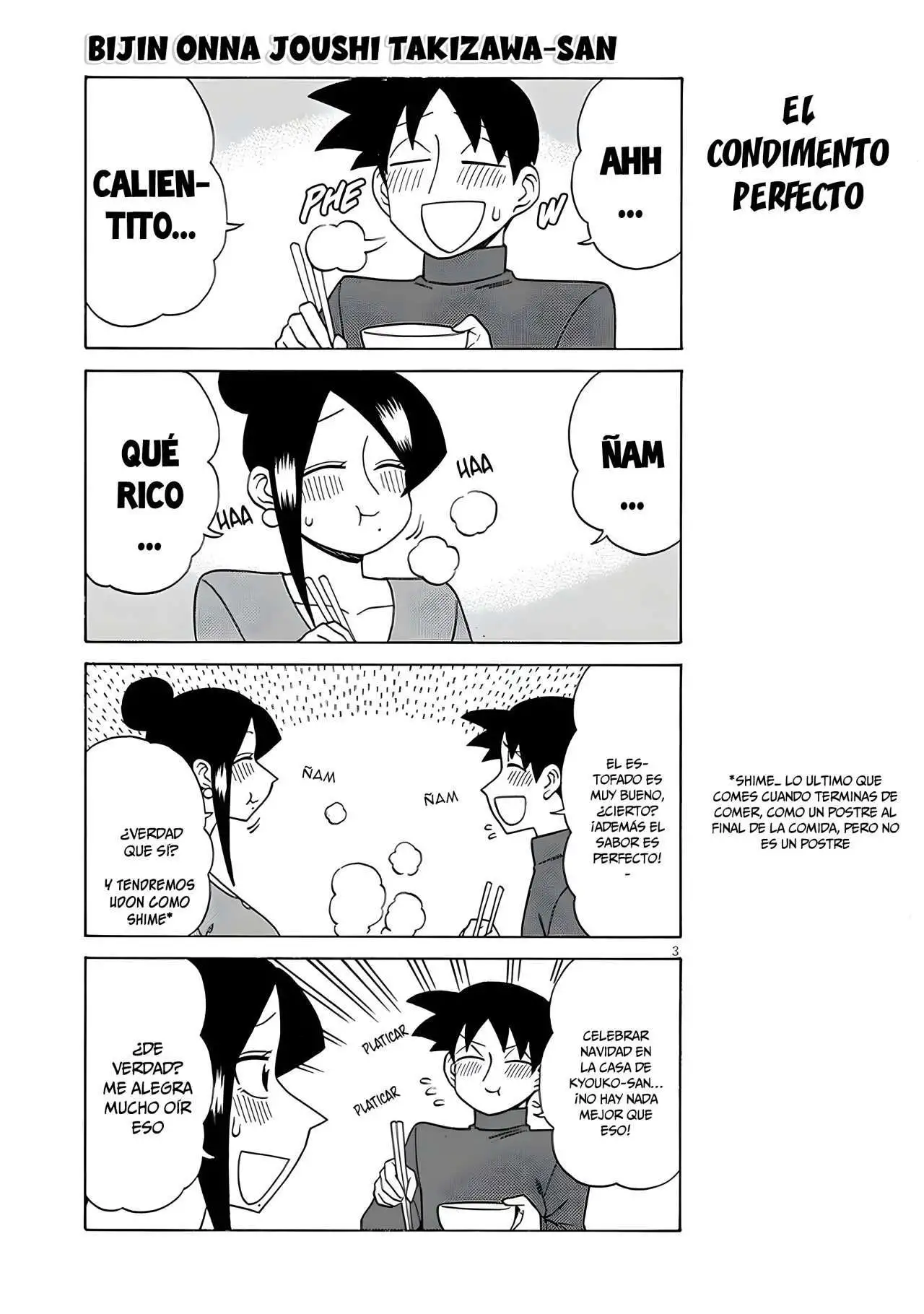 Bijin Onna Joushi Takizawa-san - Capítulo 129 - Página 4 - LectorTMOo
