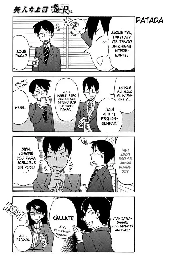 Bijin Onna Joushi Takizawa-san - Capítulo 13 - Página 4 - LectorTMOo