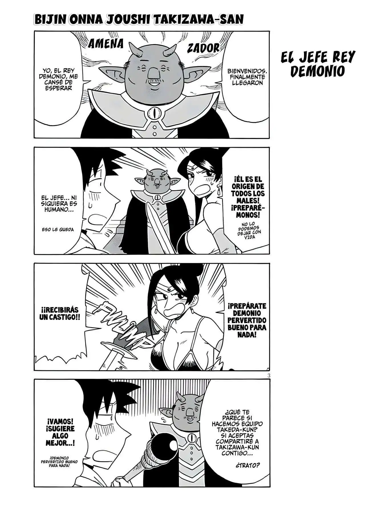 Bijin Onna Joushi Takizawa-san - Capítulo 130 - Página 4 - LectorTMOo