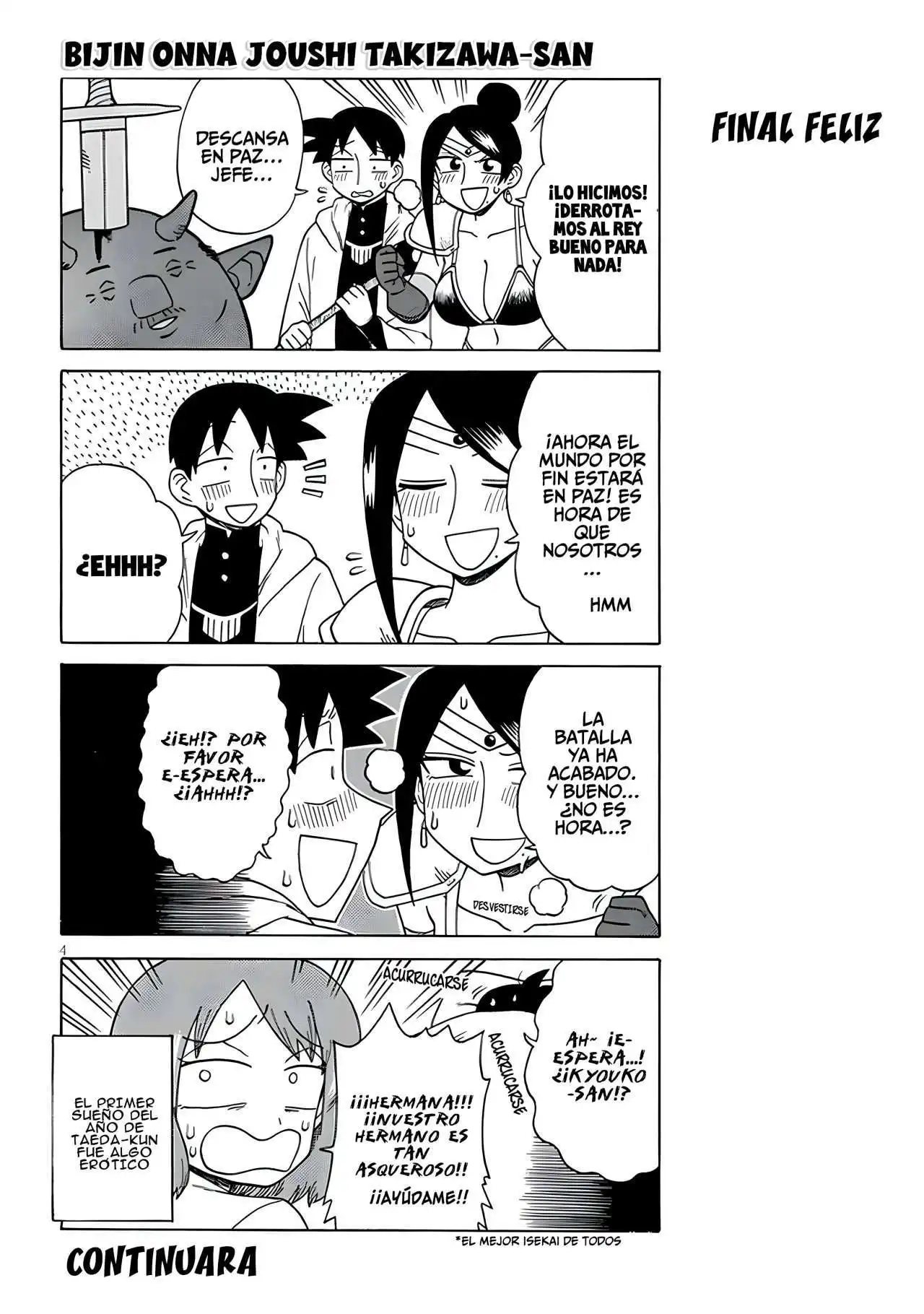 Bijin Onna Joushi Takizawa-san - Capítulo 130 - Página 5 - LectorTMOo