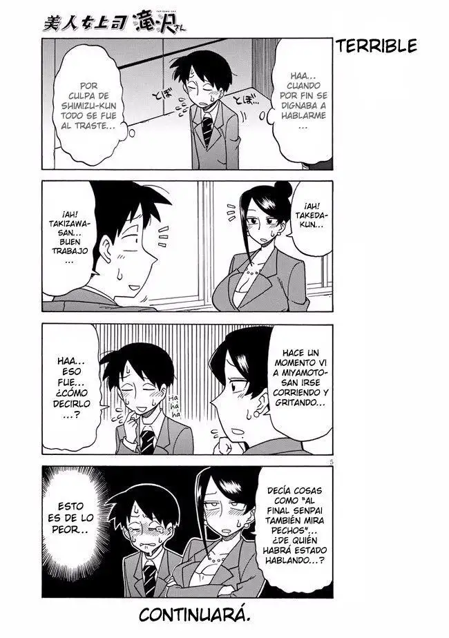 Bijin Onna Joushi Takizawa-san - Capítulo 18 - Página 5 - LectorTMOo