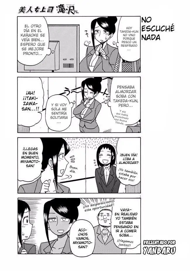 Bijin Onna Joushi Takizawa-san - Capítulo 21 - Página 1 - LectorTMOo