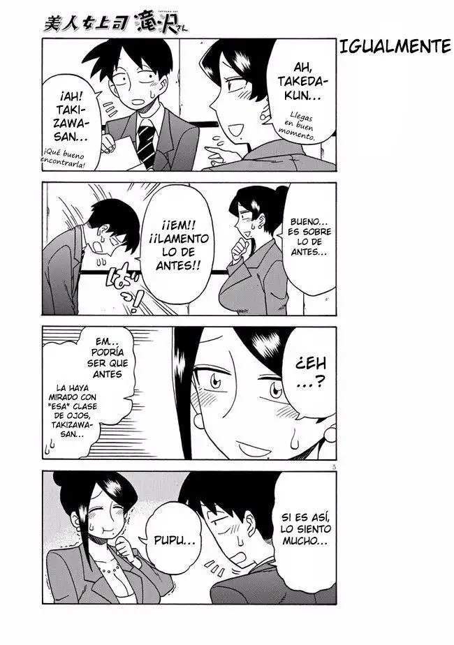 Bijin Onna Joushi Takizawa-san - Capítulo 23 - Página 5 - LectorTMOo