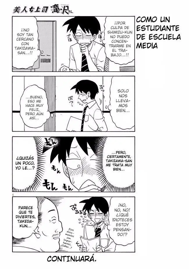 Bijin Onna Joushi Takizawa-san - Capítulo 26 - Página 4 - LectorTMOo