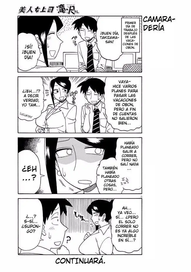Bijin Onna Joushi Takizawa-san - Capítulo 27 - Página 5 - LectorTMOo