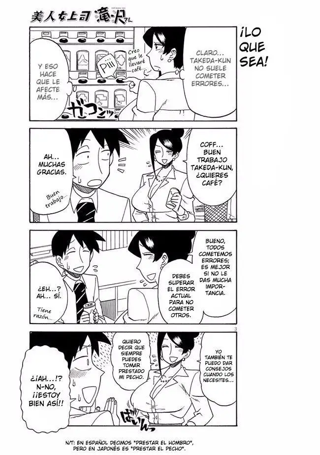 Bijin Onna Joushi Takizawa-san - Capítulo 28 - Página 3 - LectorTMOo