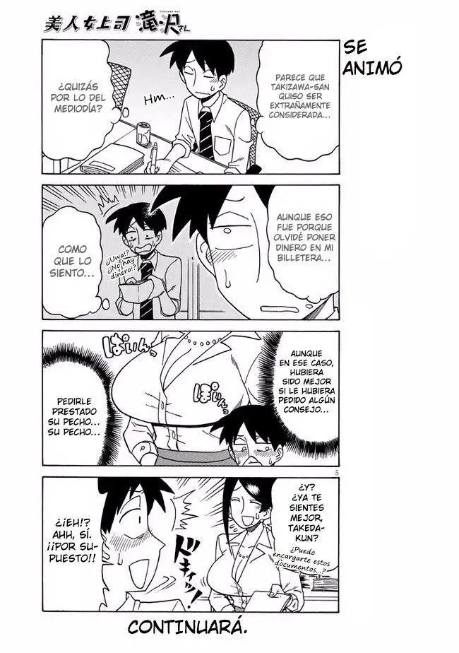 Bijin Onna Joushi Takizawa-san - Capítulo 28 - Página 5 - LectorTMOo