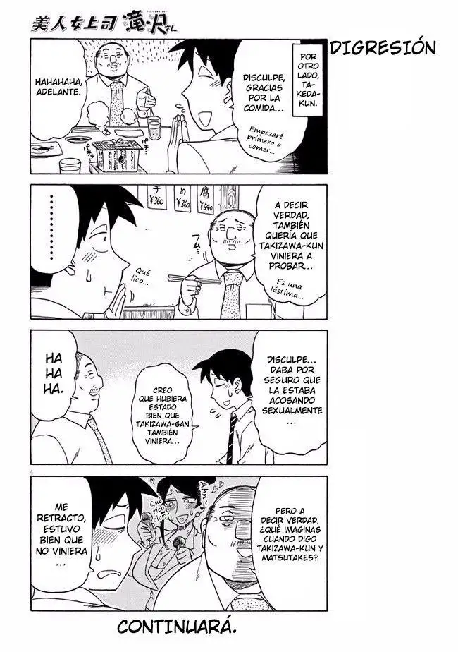 Bijin Onna Joushi Takizawa-san - Capítulo 29 - Página 4 - LectorTMOo
