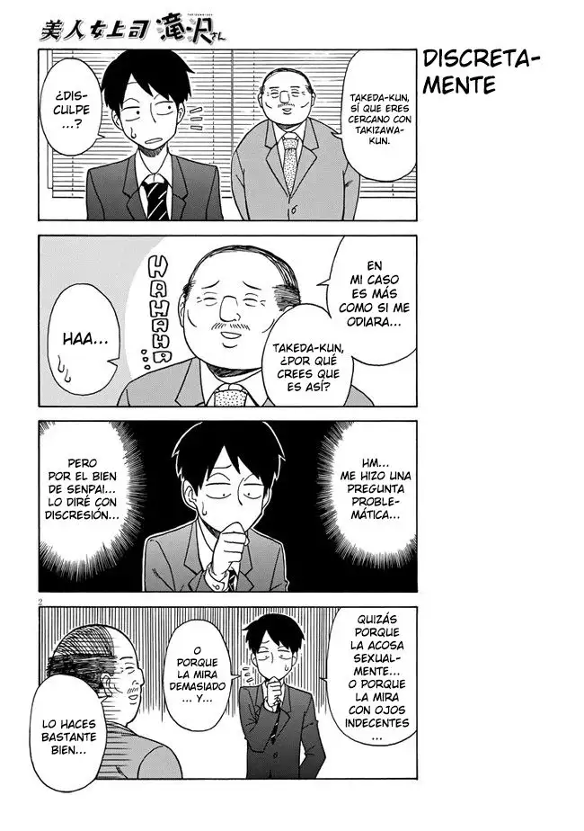 Bijin Onna Joushi Takizawa-san - Capítulo 3 - Página 2 - LectorTMOo