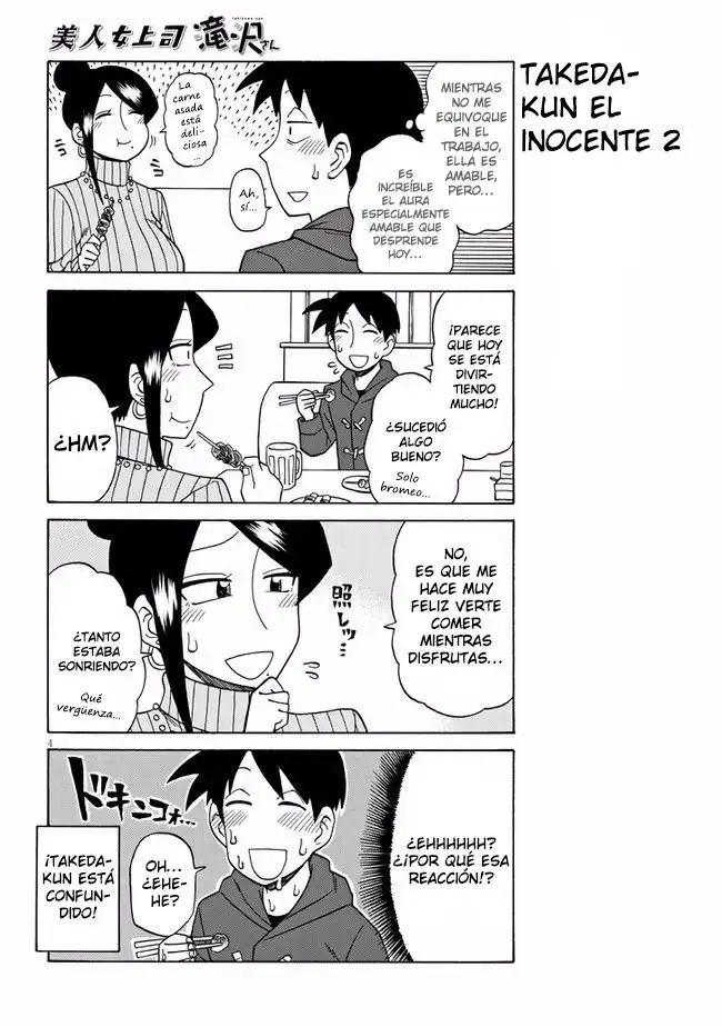 Bijin Onna Joushi Takizawa-san - Capítulo 33 - Página 4 - LectorTMOo