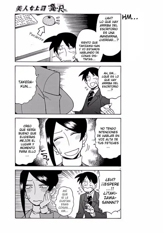 Bijin Onna Joushi Takizawa-san - Capítulo 34 - Página 5 - LectorTMOo